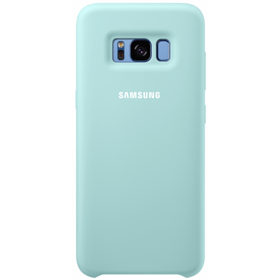 Аксессуар для смартфона Samsung Silicone Cover Blue (EF-PG955TLEGRU) for Samsung G955 Galaxy S8 Plus
