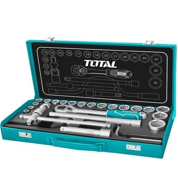 Универсальный набор инструментов Total THT141253