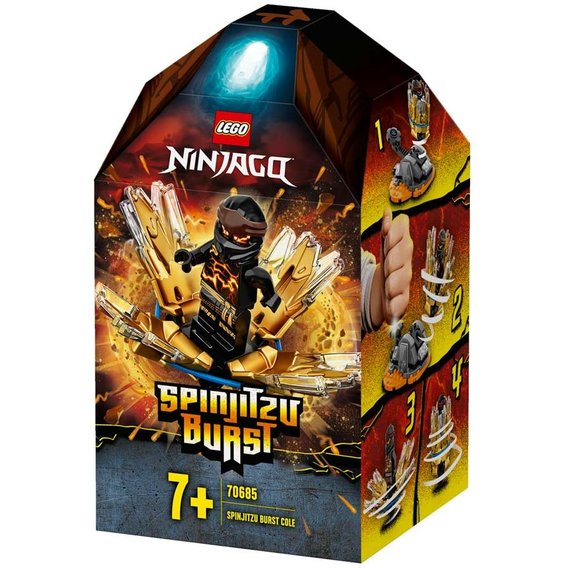 Конструктор LEGO Ninjago Шквал Кружитцу — Коул 48 деталей (70685)