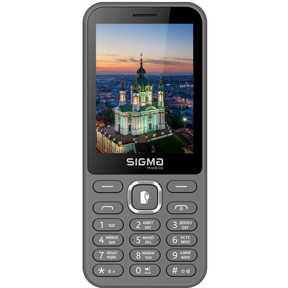 Мобильный телефон Sigma mobile X-Style 31 Power Type-C Grey (UA UCRF)