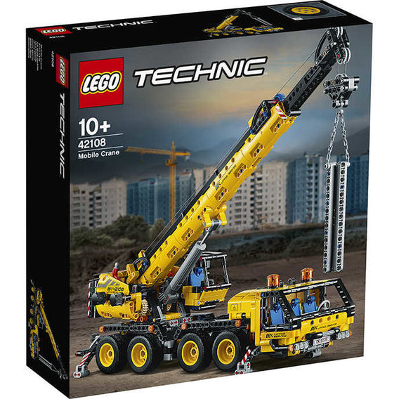 Блочный конструктор LEGO Technic Передвижной кран (42108)