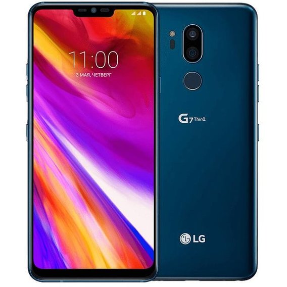 Смартфон LG G7 ThinQ 4/64GB Moroccan Blue (UA UCRF)