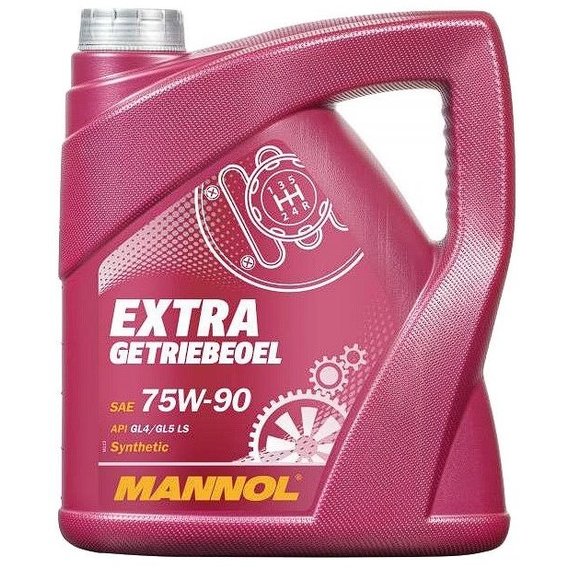 Трансмиссионное масло Mannol Extra Getriebeoel 75W-90, 4л (MN8103-4)