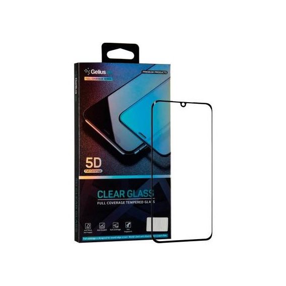Аксессуар для смартфона Gelius Tempered Glass Pro 5D Black for Xiaomi Mi Note 10 Pro