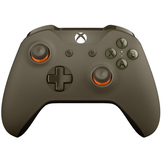 Игровой джойстик Microsoft Xbox One S Wireless Controller, Military Green