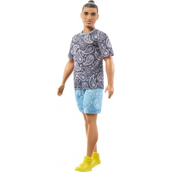 Кукла Barbie Fashionistas Кен Модник в футболке (HJT09)