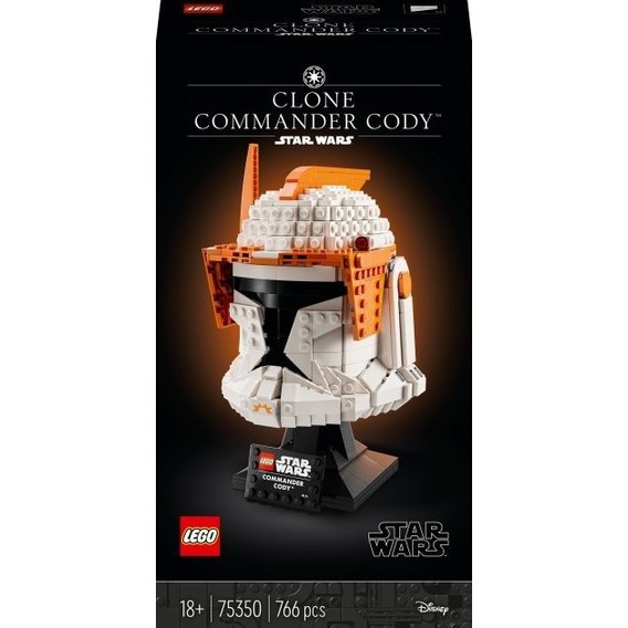 Конструктор LEGO Star Wars Шлем командора клонов Коди 766 детали (75350)