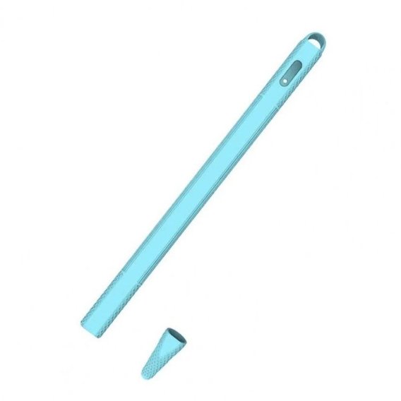 Чехол для стилуса COTEetCI Solid Silicone Cover for Apple Pencil 2 Blue (CS7082(2-D)-QB)