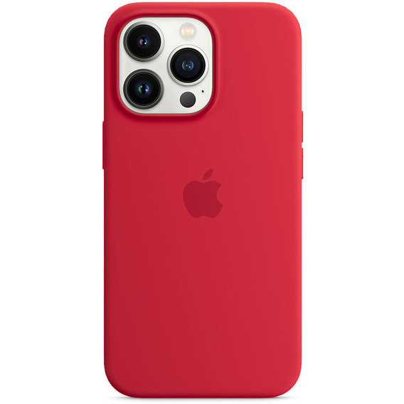 Аксессуар для iPhone Apple Silicone Case with MagSafe (PRODUCT) Red (MM2L3) for iPhone 13 Pro UA