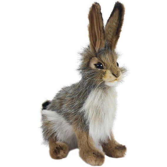 Мягкая игрушка Hansa Чернохвостый кролик, 23 см,