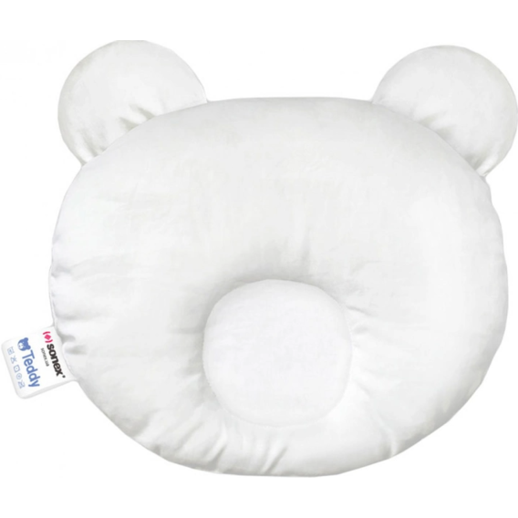 Подушка Sonex Teddy + наволочка бежевая для младенцев 30x32 см (SO102394)