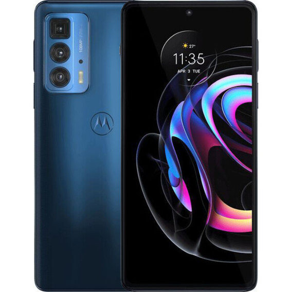 Смартфон Motorola Edge 20 Pro 5G 12/256GB Dual Midnight Blue (UA UCRF)