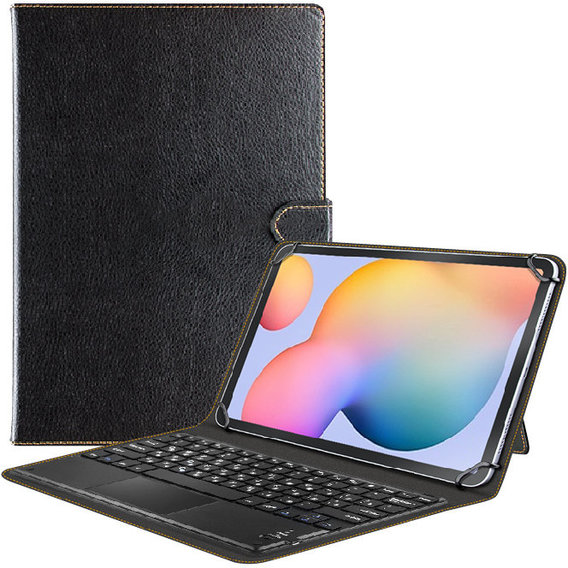 Аксессуар для планшетных ПК AirOn Premium Universal Case Smart Keyboard Touchpad 10-11 Black (4822352781061)