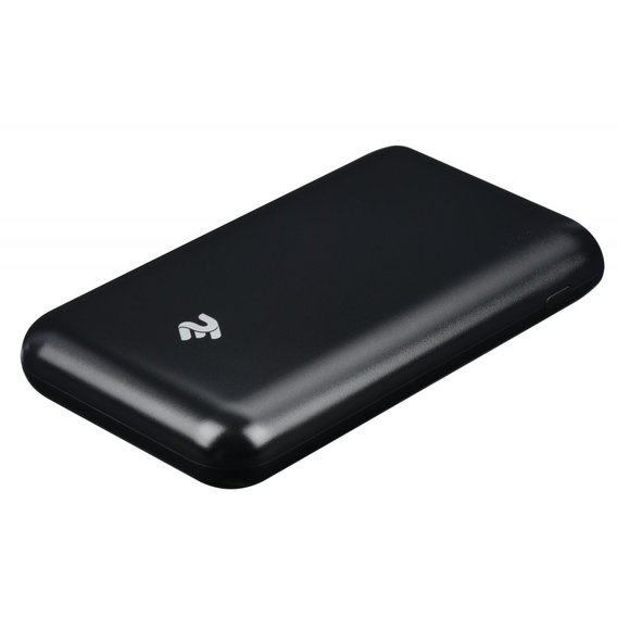 Внешний аккумулятор 2E Power Bank 10000mAh Soft Touch Black (2E-PB1005AS-BLACK)