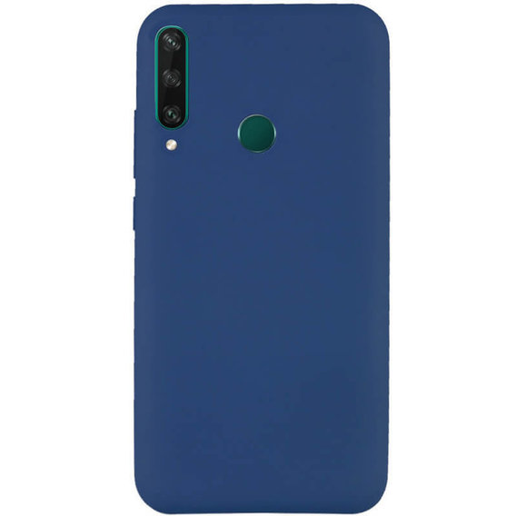 Аксессуар для смартфона Mobile Case Silicone Cover without Logo Navy Blue for Huawei Y6p