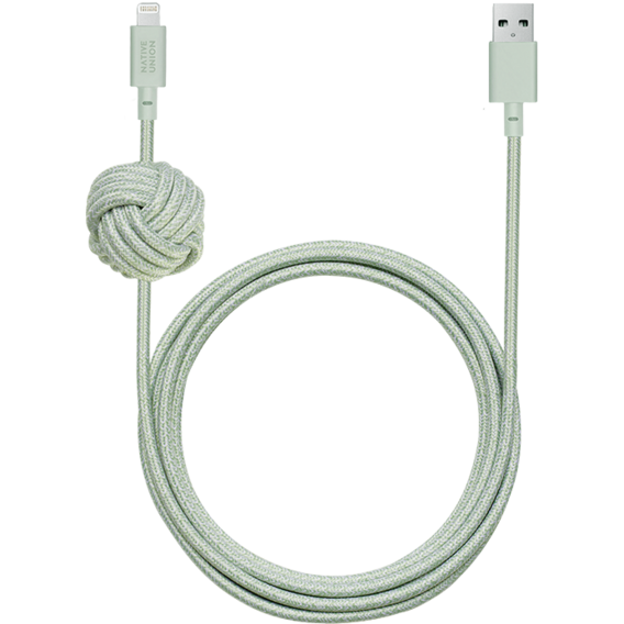 Кабель Native Union USB Cable to Lightning Night 3m Sage (NCABLE-L-GRN-NP)