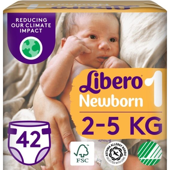 Подгузники Libero Newborn 1 (42шт)