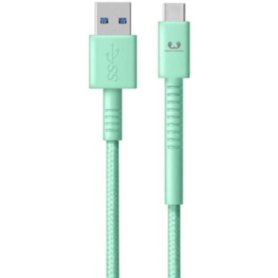 Кабель Fresh 'N Rebel USB Cable to USB-C Fabriq 1.5m Peppermint (2CCF150PT)