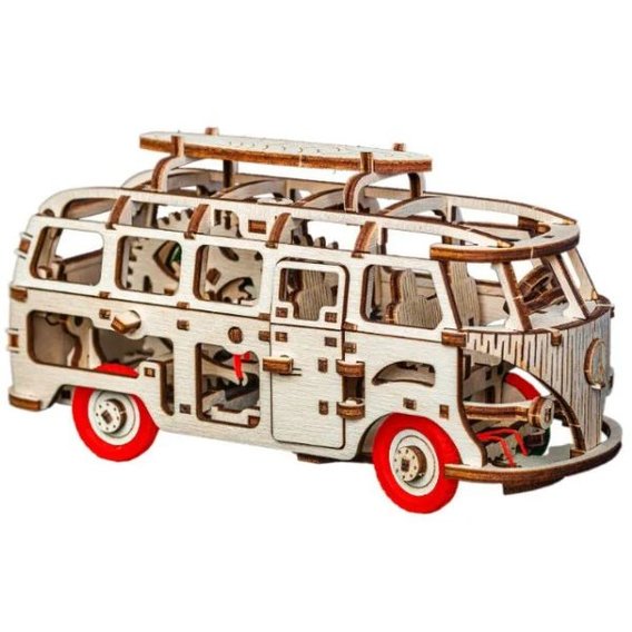 Деревянный конструктор "Dream Van" Time for Machine T4M380301 (Красный)
