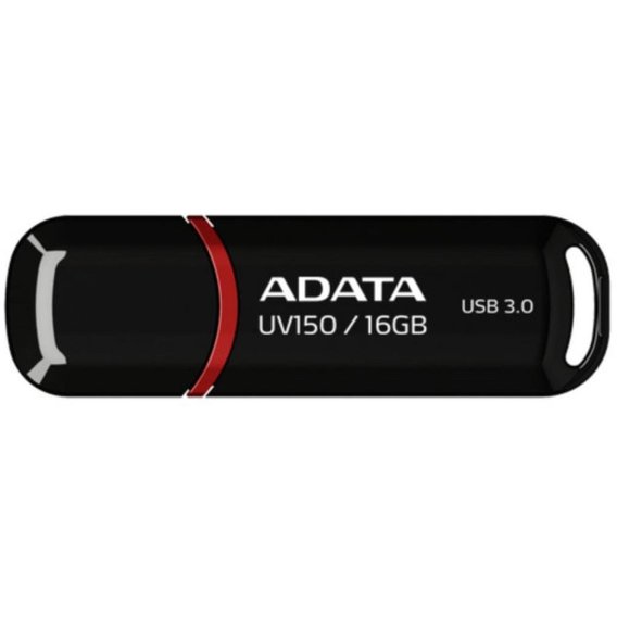 USB-флешка ADATA 16GB UV150 USB 3.0 Black (AUV150-16G-RBK)