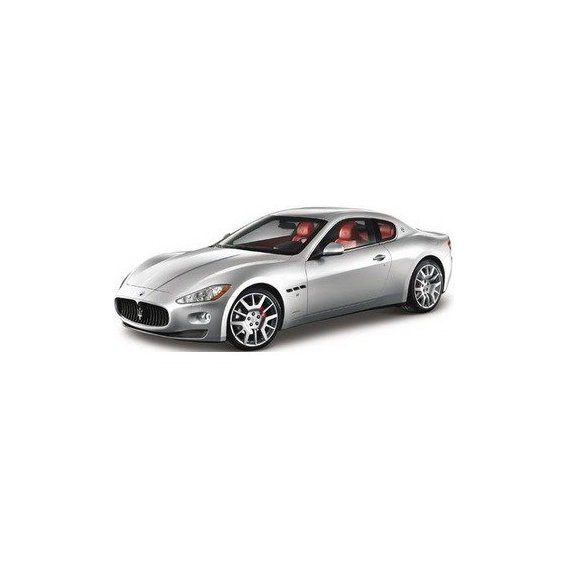 Авто-конструктор Bburago Maserati Gran Turismo (серебристый металлик, 1:24) (18-25083)