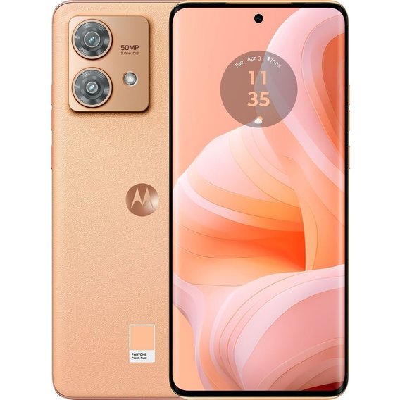 Смартфон Motorola Edge 40 Neo 5G 12/256GB Peach Fuzz (UA UCRF)