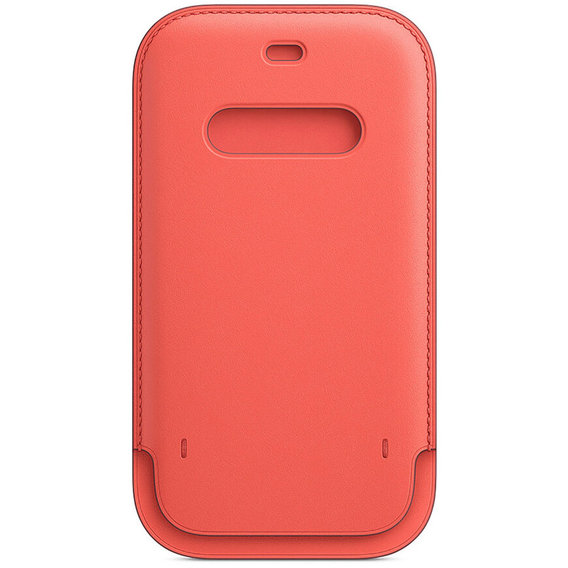 Аксессуар для iPhone Apple Leather Sleeve Case Pink Citrus (MHMN3) for iPhone 12 mini
