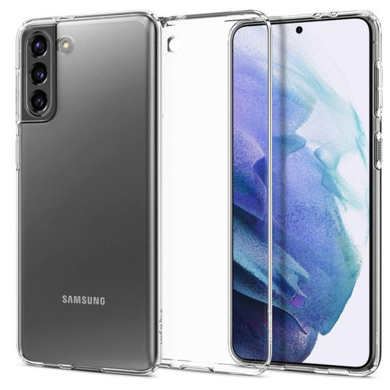 Аксессуар для смартфона Spigen Crystal Flex Crystal Clear (ACS02414) for Samsung G996 Galaxy S21+