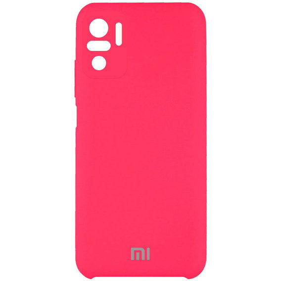 Аксессуар для смартфона Mobile Case Silicone Cover Shield Camera Shiny Pink for Xiaomi Redmi Note 10 / Note 10s