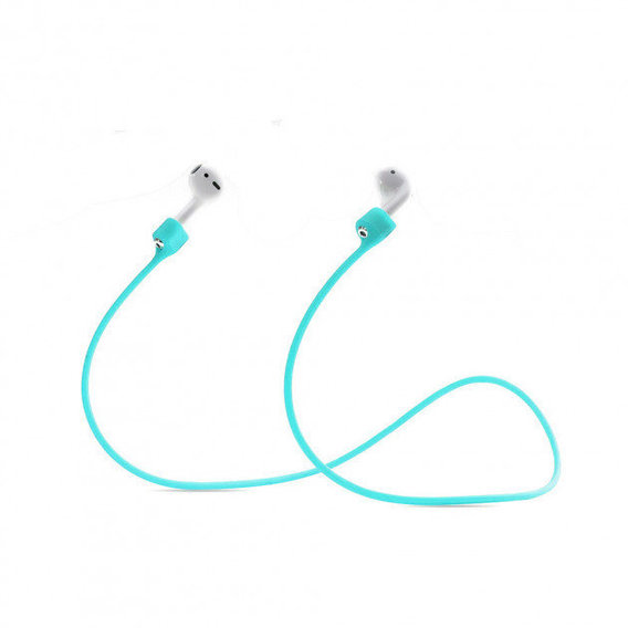 Держатель для наушников COTEetCI Avoid Accidental Loss Line Blue (CS8112-BL) for Apple AirPods