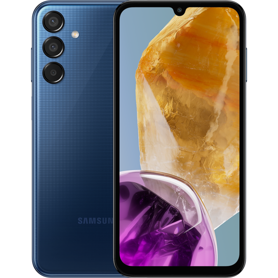 Смартфон Samsung Galaxy M15 5G 4/128Gb Dark Blue M156B (UA UCRF)