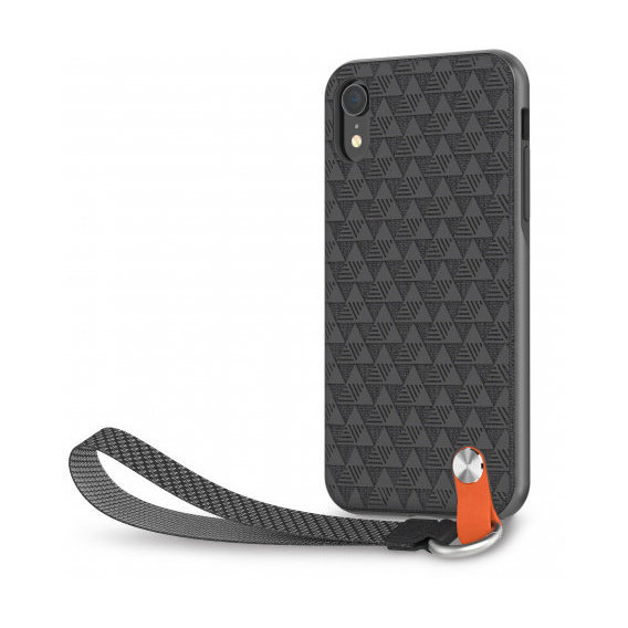 Аксессуар для iPhone Moshi Altra Slim Hardshell Case With Strap Shadow Black (99MO117001) for iPhone XR