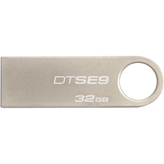 USB-флешка Kingston 32GB DataTraveler SE9 USB 2.0 Silver (DTSE9H/32GBZ)