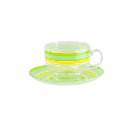 Столовый сервиз Сервиз Luminarc Rainbow Green G4433 (6 пр.) (220 мл.)