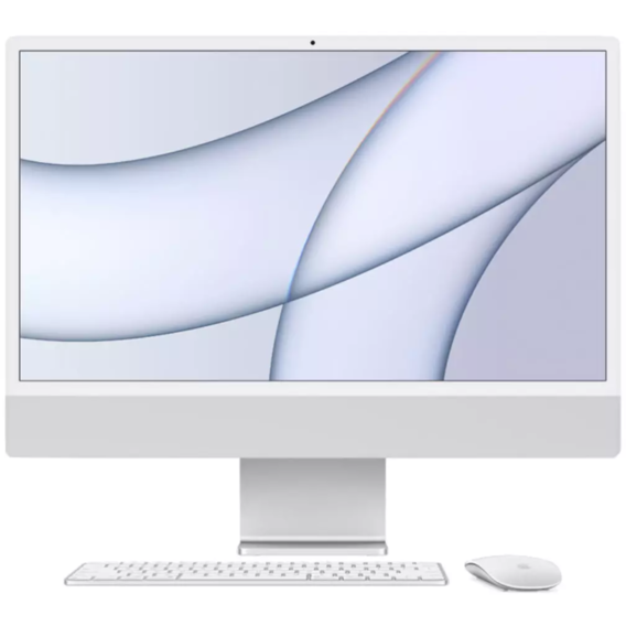 Компьютер Apple iMac M1 24" 256GB 8GPU Silver Custom (Z12Q000NR) 2021