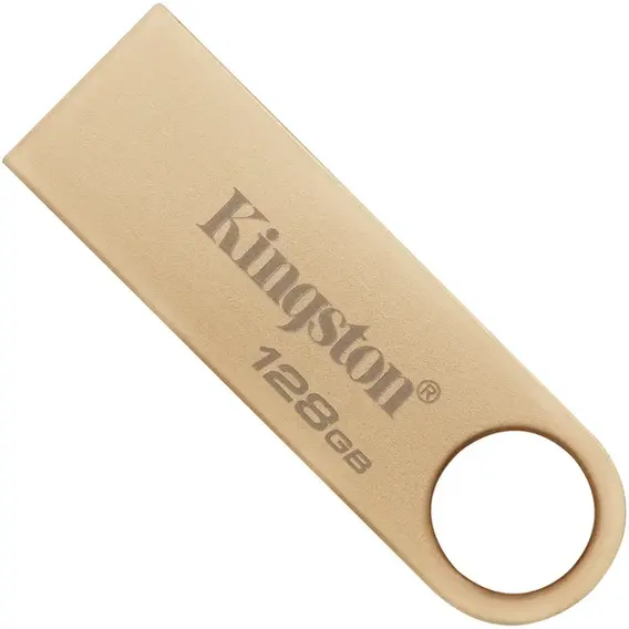 USB-флешка Kingston 128GB DataTraveler SE9 G3 USB 3.2 Gold (DTSE9G3/128GB)