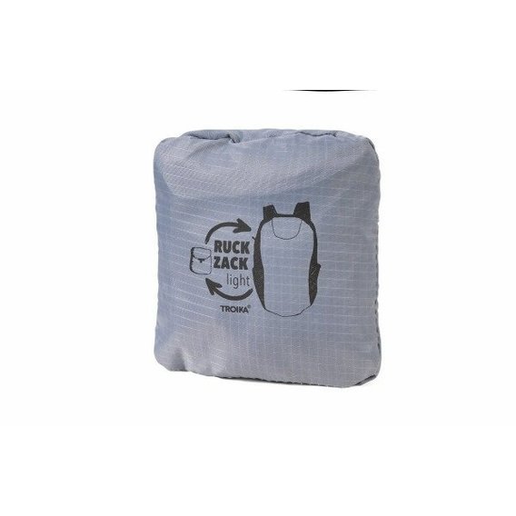 Рюкзак складной Troika серый (RUC04/GY)