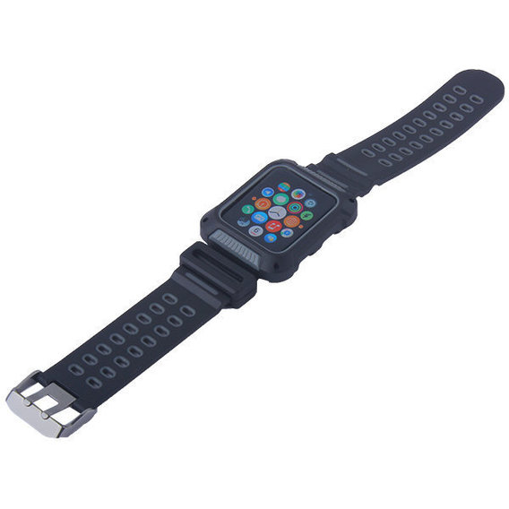 Аксессуар для Watch COTEetCI W31 Band PC&Silicone Black/Graphite (WH5252-BY) for Apple Watch 42mm