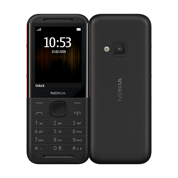 Мобильный телефон Nokia 5310 2020 Dual Black/Red (UA UCRF)
