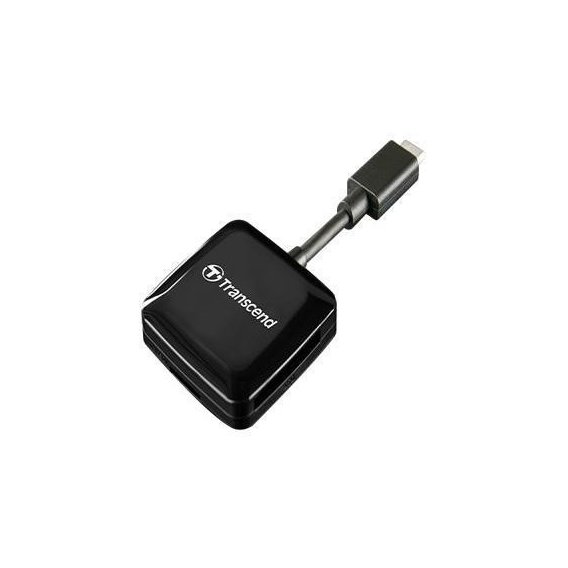 Аксессуар для накопителя Кардридер Transcend USB Type-C - USB Type-A / SD microSD (TS-RDC2K)