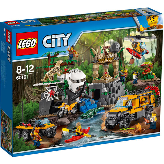 Конструктор LEGO City База исследователей джунглей 813 деталей (60161)