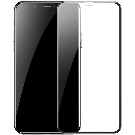 Аксессуар для iPhone Cutana Tempered Glass 3D Full Cover Black for iPhone 11 Pro Max/iPhone Xs Max