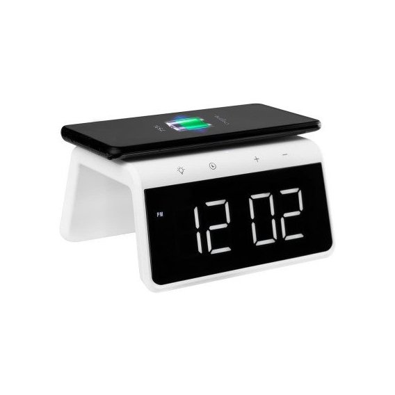 Гаджет для дома Gelius Pro Smart Desktop Clock Time Bridge+Wireless Charging (GP-SDC01)
