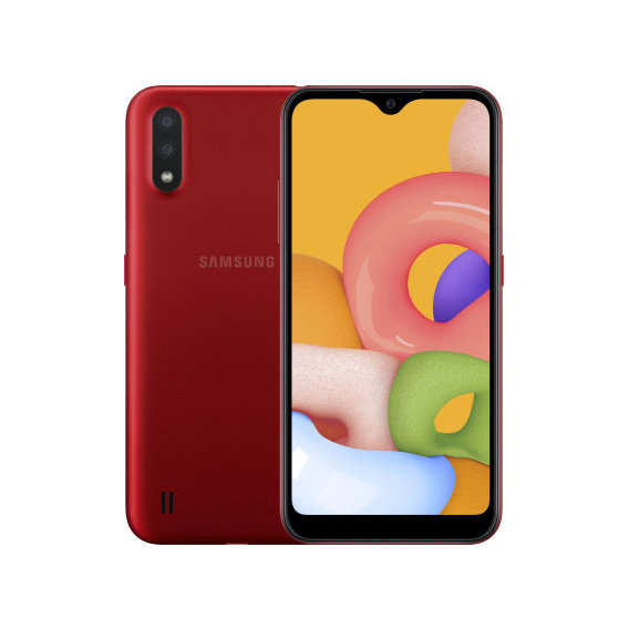 Смартфон Samsung Galaxy A01 2020 2/16Gb Red A015F (UA UCRF)