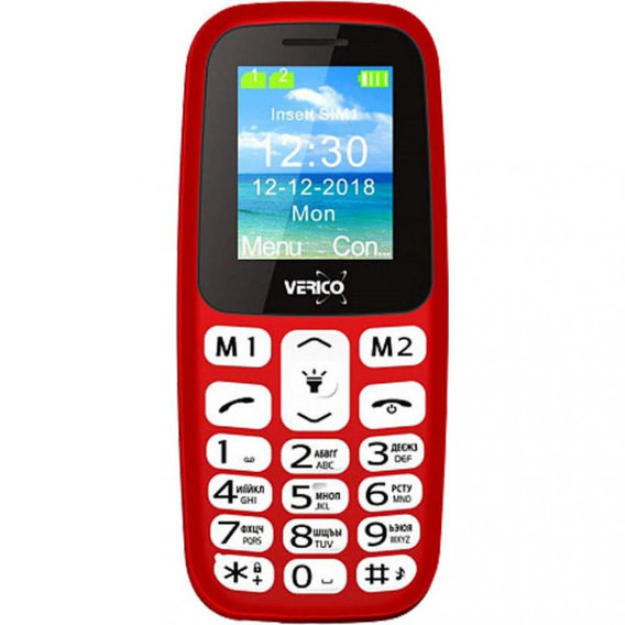 Мобильный телефон Verico Classic A183 Red (UA UCRF)