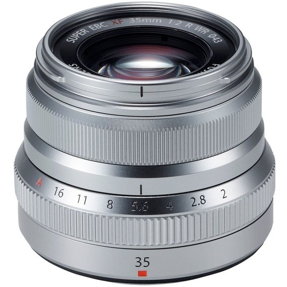 Объектив для фотоаппарата Fujifilm XF 35mm f/2.0 Silver UA