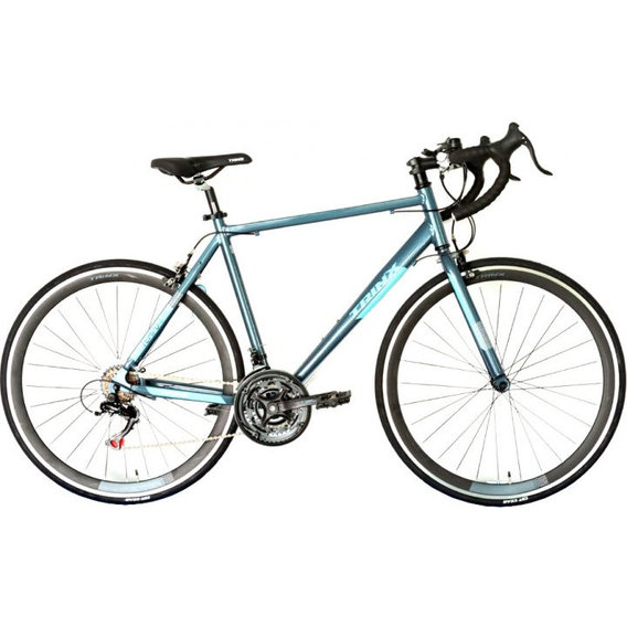 Велосипед Trinx Tempo 1.0 700C 50 см Grey-Blue-White (Tempo1.0(50)GBW)