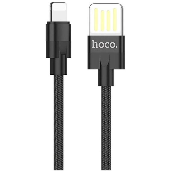 Кабель Hoco USB Cable to Lightning U55 Outstanding 1.2m Black