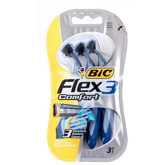 

Bic Flex 3 Comfort Станки для бритья без сменных катриджей 3 шт.