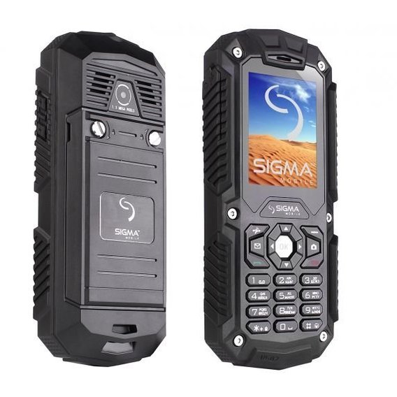 Мобильный телефон Sigma mobile X-treame IT67 Dual Sim Black (UA UACRF)